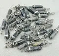 Grey marbled natural stone hexagonal column pendants with silver metal caps for jewelry - Map Stone