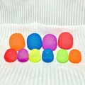 Assorted colorful maltose squeeze toys and stress balls for anxiety relief and sensory fun - 4.5cm Rainbow Candy Purple (OPP Bag)
