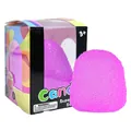 Purple maltose squishy stress relief toy presented with its colorful retail box - 138g Purple Candy Squeeze (Boxed)
