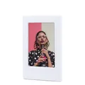 Minimalist white 3-inch magnetic photo frame suitable for mini instant film photos - 3 Inch / White