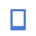Blue 3-inch magnetic Instax photo frame for creative DIY desktop display - 3 Inch / Sea Deep Blue