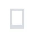 Minimalist 3-inch magnetic picture frame for Instax Mini photos in light grey finish - 3 Inch / Ash White