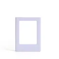 Minimalist lavender 3-inch magnetic photo frame for Instax mini film DIY display - 3 Inch / Iris Purple