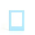 Sky blue 3-inch magnetic mini photo frame for Instax films, creative tabletop DIY display - 3 Inch / Hydrangea Blue