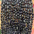 Natural style blue goldstone irregular chip beads 6-8mm for DIY jewelry making crafts - 6-8mm (38cm Strand) / Blue Sandstone