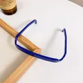 Eenvoudige blauwe haarband voor hoog schedelvolume met strak golfontwerp - Golvende Stijl Met Tanden / Blauw