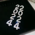 Glamorous 2024 number drop earrings featuring full rhinestone inlay and silver finish - Silver Digital Tassel (Style 47)