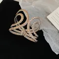 Silver multi-layer twisted arm cuff bracelet featuring elegant minimalist design - 4# Parallel Weave Pattern Style / Silver
