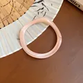 Bracciale rigido in resina pesca con design a torsione irregolare e chiusura sicura - 84# Bracciale Rigido a Cerniera Irregolare Rosa Pesca (WB941) / Rosa