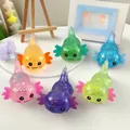 Set of colorful axolotl maltose squishy toys for stress relief and sensory fidget play - Maltose Plying Axolotl