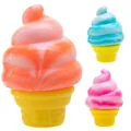 Colorful ice cream shaped maltose squishy toys for stress relief and tactile fun - Maltose Ice Cream