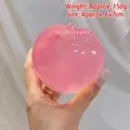 Pink apple-shaped maltose squishy stress relief toy, approx 150g weight and 6x7cm - Maltose Pink Apple