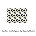 Set of 12 mini 7cm football stress relief balls for pressure relief and squeezing - Printed Soccer Ball / 7cm
