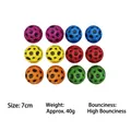 Set of 12 colorful high-elasticity 7cm moon stress balls for relief - Six-color High Elastic Moon Ball (Random Color) / 7cm