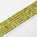High quality 2x4mm light green cylinder tube spacer beads for DIY jewelry making - 2*4mm (Approx 150 Beads per Strand) / 19 Southern Jade