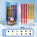 Lot de 12 marqueurs acryliques avec 80 pour cent d'encre en plus pour projets DIY - Douze couleurs