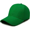 Classic solid bright green baseball cap for outdoor sports and daily sun protection - Adjustable / Mint Green