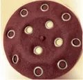Women's wine red wool beret hat decorated with silver metal eyelets for fashion - 27.5*7cm / Grommet Wine Red