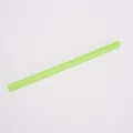 Reusable 1cm wide lime green Tritan plastic straw accessory for tumblers and large cups - 1*20cm / Lemon Green