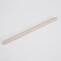 Eco-friendly reusable beige Tritan straw with 1cm wide diameter for drinking cups - 1*20cm / Milk Tea Color