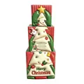 Stackable three-tier Christmas tree gift boxes set for festive holiday party decor - HY-22 Tree (S/M/L Set)