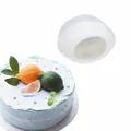 Lemon and lime fruit-shaped silicone mousse cake mold for DIY baking and desserts - Single Lemon (SM-1800) / White