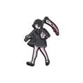 Unieke gothic cartoon meisje met zeis metalen emaille speld badge voor rugzak decoratie - Donker Meisje met Zeis Stijl (QHXZ1131)