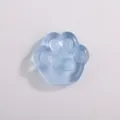 Cute light blue cat paw squishy toy with transparent ice-like texture for stress relief - Cat Paw / Standard / Blue