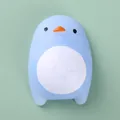 Cute light blue penguin mochi squishy stress relief toy, soft squeeze sensory toy - Blue Penguin / Blue