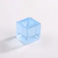 Creative light blue translucent ice cube squishy stress relief toy for ultimate relaxation - Ice Cube / 1.5*1.5CM / Blue