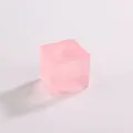Translucent pink ice cube shaped squishy toy for stress relief and sensory fidget play - Ice Cube / 1.5*1.5CM / Pink