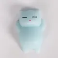 Süßes hellblaues Katzen-Mochi-Squishy-Spielzeug für Kinder zur Entspannung und Stressabbau - Hellblaue Katze