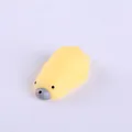 Weiches gelbes Tier-Squishy-Spielzeug zur Stressbewältigung für Kinder und Erwachsene - Gelber Eisbär