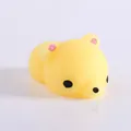 Niedliches gelbes Tier Squishy Spielzeug zum Stressabbau und sensorischen Spielen - Gelber Bär