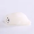 Cute white seal animal squishy toy for stress relief and sensory decompression fun play - Side Lying Seal