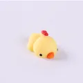 Adorable yellow chick shaped animal mochi squishy toy for stress relief and sensory fun - Little Rooster