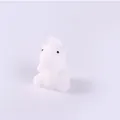Süßes weißes Tier Mochi Squishy Spielzeug zum Stressabbau abbau - Weißes Einhorn