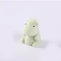 Niedliches blassgrünes Einhorn-Mochi-Squishy-Spielzeug zum Stressabbau und zur Entspannung - Grünes Einhorn