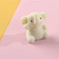 Süßes cremefarbenes Elefanten-Squishy-Spielzeug zum Stressabbau, SKU-Variantenansicht - Grüner Elefant