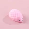 Süßes rosa Igel-Mochi-Squishy-Spielzeug zum Stressabbau, weiches sensorisches Spielzeug - Rosa Igel