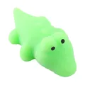 Weiches grünes Krokodil Mochi Squishy Spielzeug zum Stressabbau und für Kinderspaß - Grünes Krokodil