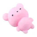 Niedliches rosa Bär Mochi Squishy Spielzeug zum Stressabbau und zur Entspannung - Rosa Kleiner Bär