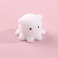 Creative cute white octopus mochi squishy toy for stress relief and fun decompression - White Octopus