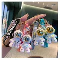 Lindos llaveros de astronauta en varios colores con correas SPACE para bolsos - A0538 Astronauta [talla Grande] - Estilos Variados
