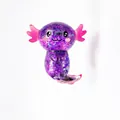 Cute purple glitter axolotl squishy toy for stress relief and sensory fidget play - Purple Axolotl Maltose Style