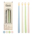 Set of 4 colorful 30cm Morandi taper candles for romantic wedding and home decor - Candy Series (30锥杆糖果系4支)