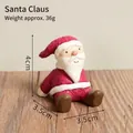 Cute miniature resin Santa Claus ornament for home and holiday garden decoration - Santa Claus (42)