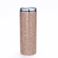 Bicchiere 20oz in acciaio inossidabile con strass champagne - 20oz Con Cannuccia / Oro
