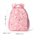 Sac à dos rose pour enfants avec motifs licorne et arc-en-ciel, 28,5x22x10 cm. - 22x28.5x10cm / Licorne Rose
