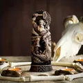 Intricately detailed Norse god Thor resin statue for mythology themed home decor - Thor